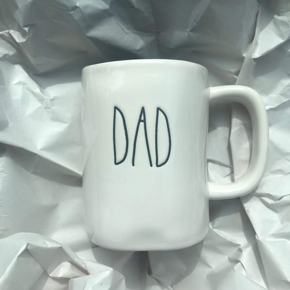 NEW Rae Dunn DAD Large Letter (LL) Mug